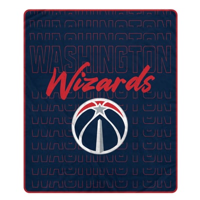 Washington Wizards Pegasus Echo Script Fade 50" x 60" Ultra Soft Throw Blanket