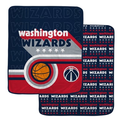 Washington Wizards Pegasus Retro Baller Double-Sided 60" x 70" Ultra Cozy Blanket