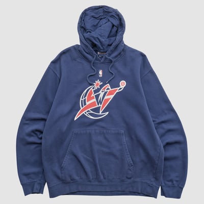 Washington Wizards NBA 2010s Hooded Pullover Sweatshirt - Navy - M by Fanatics Real Vintage
