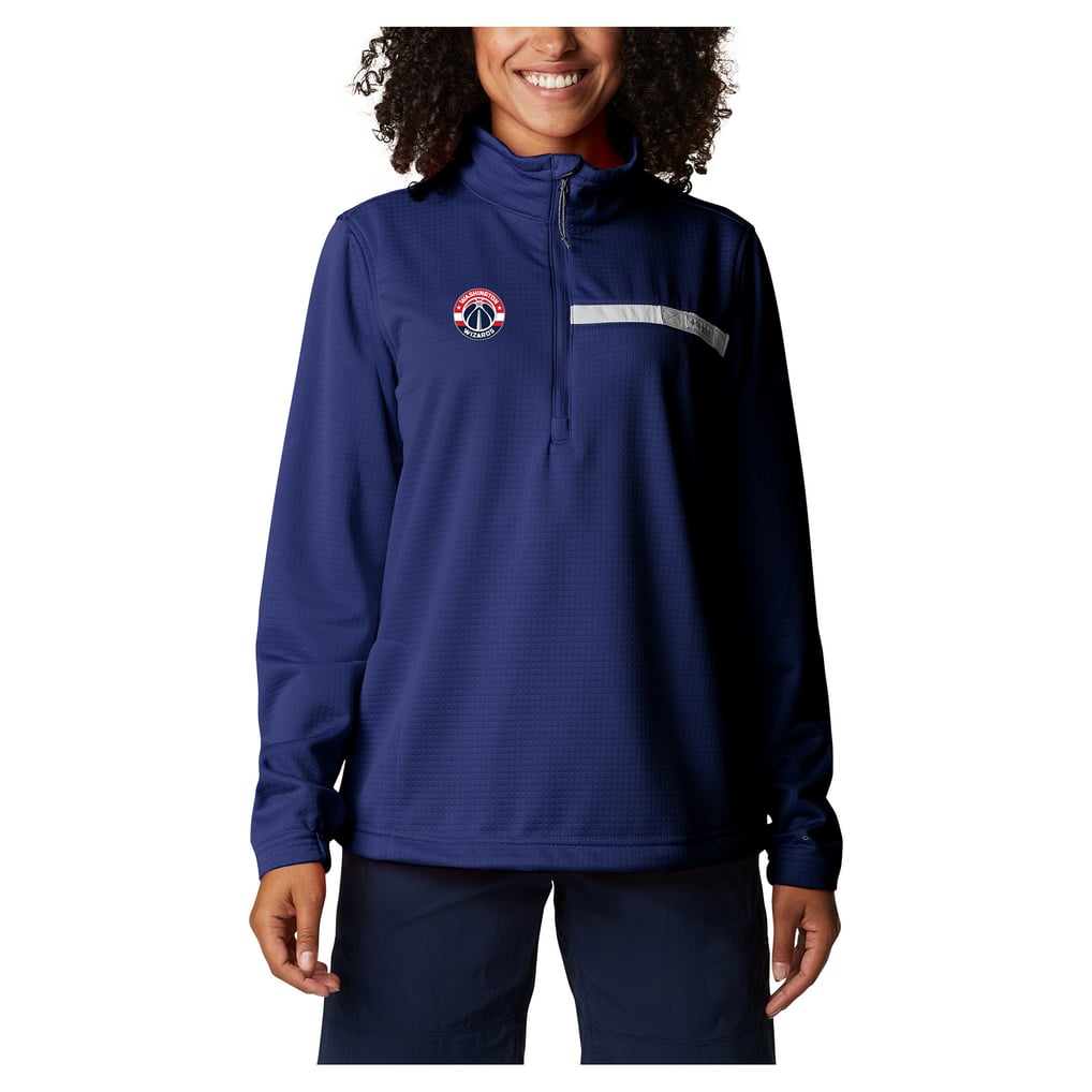 Washington Wizards Columbia Women's Skiff Guide Fleece Pullover Top - Navy