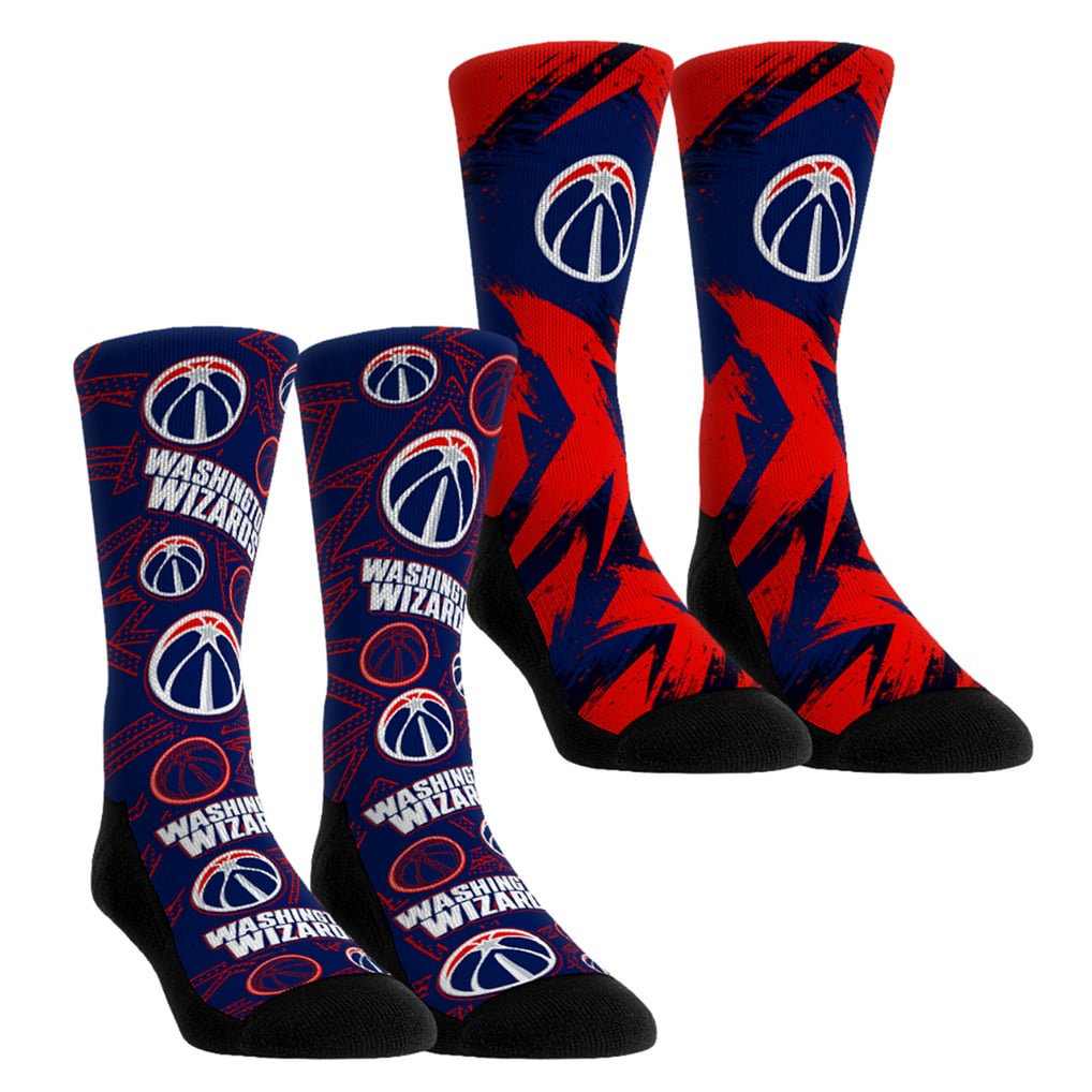 Washington Wizards Rock Em Socks Youth Game Day 2-Pack Crew Socks