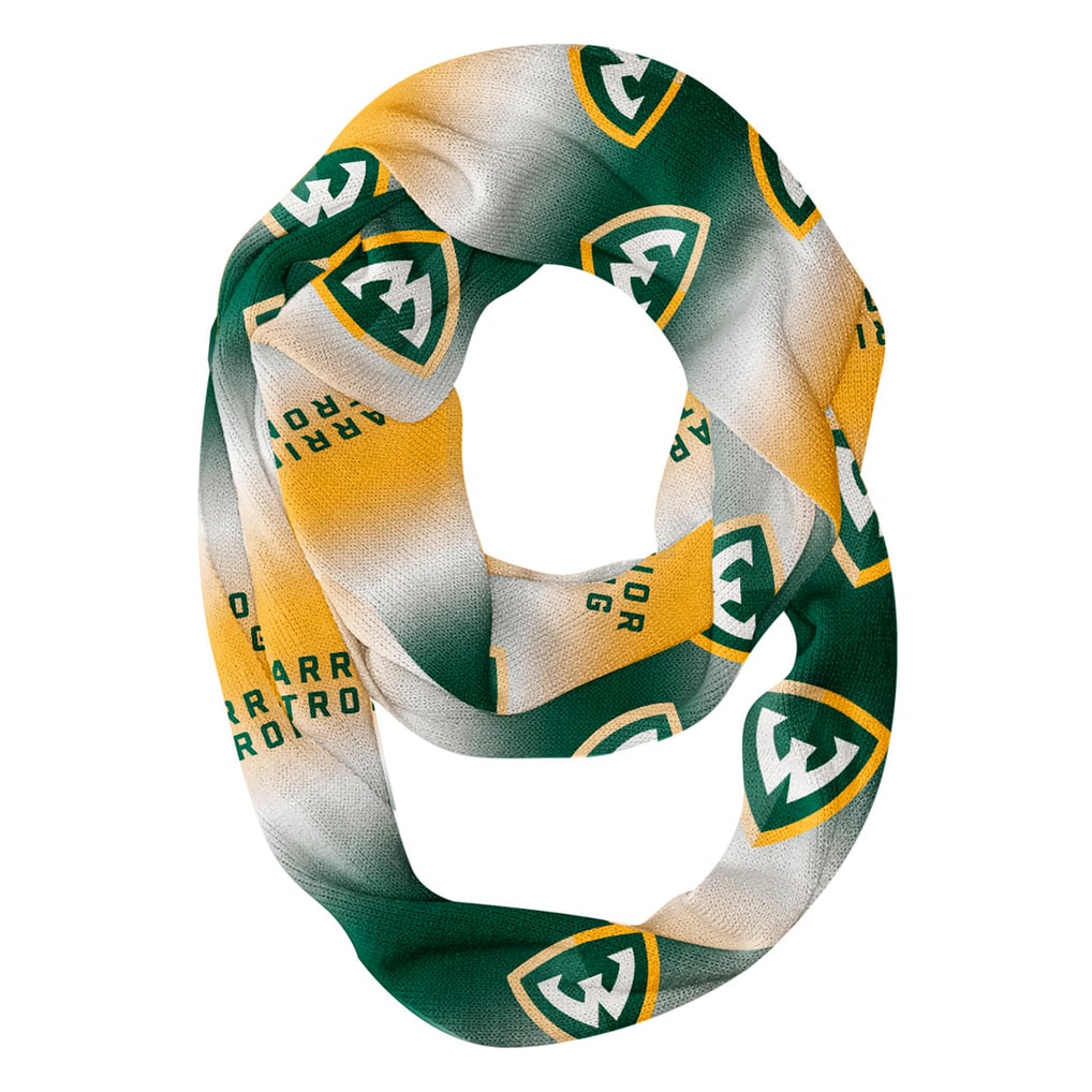  Wayne State Univ Warriors Vive La Fete Two-Piece Infinity Scarves Set