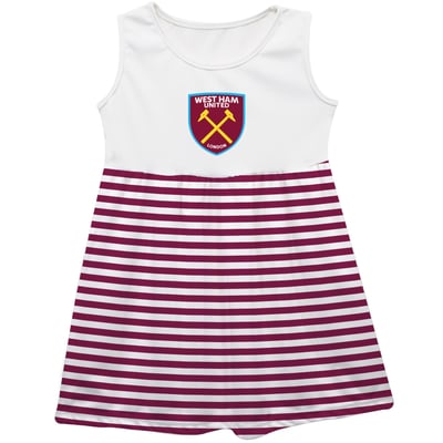 West Ham United FC Filles Bébés Football - Tutu Corps Bébé Grow Kit Robe West Ham United FC Filles Bébés Football - Tutu Corps Bébé Grow Kit Robe