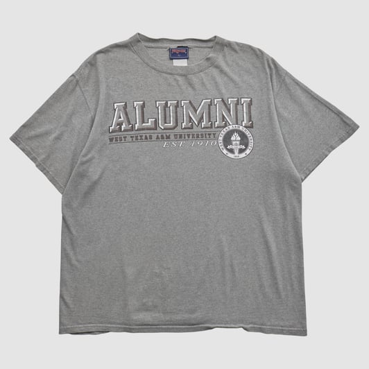 West Texas A&M Buffaloes Jansport 2000s T-shirt - Gray - XL by Fanatics Real Vintage