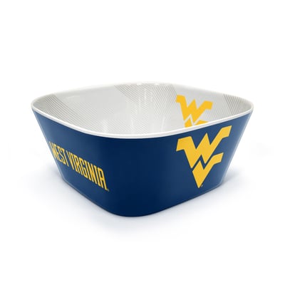 West Virginia Mountaineers Fanpoint Large Party Bowl