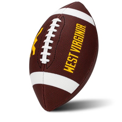 Franklin Sports West Virginia Mountaineers Official 10" Junior Football
