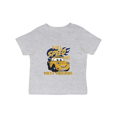 West Virginia Mountaineers Vive La Fete Infant Full Speed T-Shirt - Gray