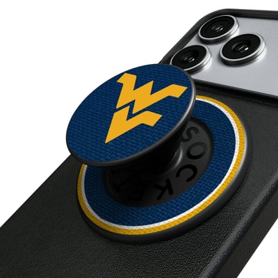 West Virginia Mountaineers Keyscaper PopSockets Magnetic Phone Grip & Stand
