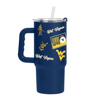 West Virginia Mountaineers Logo Brands 24oz. Dreamweave Tumbler