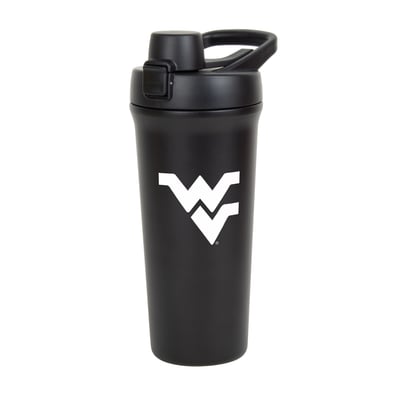 West Virginia Mountaineers Logo Brands 26oz. Flipside Shaker Bottle