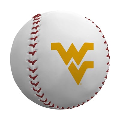 West Virginia Mountaineers Logo Brands Baseball
