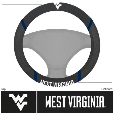 West Virginia Mountaineers Logo Brands Steering Wheel Cover