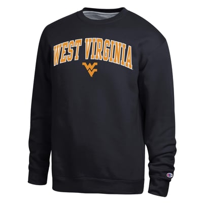  West Virginia Mountaineers Champion Arch Sweatshirt - Black
