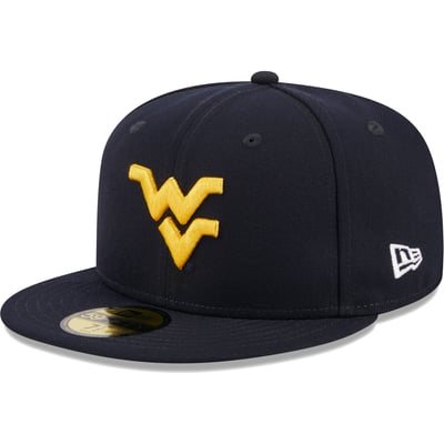 West Virginia Mountaineers New Era 59FIFTY Fitted Hat - Navy