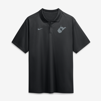  West Virginia Mountaineers Nike Built on Bravery Victory Dri-FIT Polo - Black