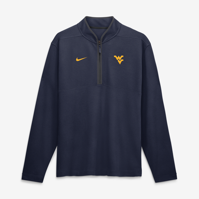  West Virginia Mountaineers Nike Dri-FIT Victory Half-Zip Pullover - Navy