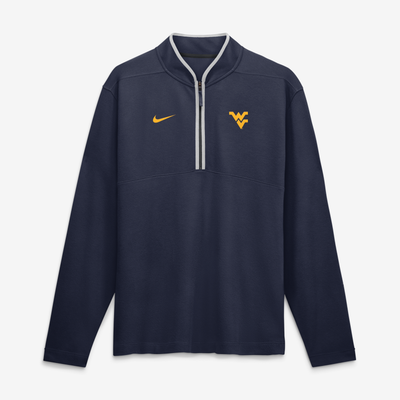  West Virginia Mountaineers Nike Dri-FIT Victory Half-Zip Pullover - Navy