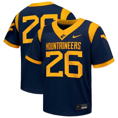  West Virginia Mountaineers Nike Preschool  Replica Football Jersey - Navy