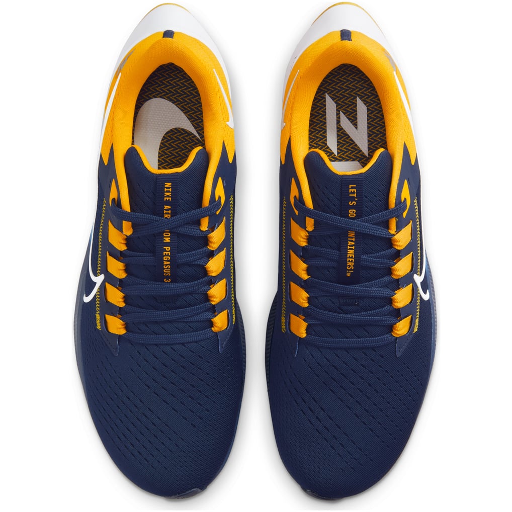 West Virginia Mountaineers Nike Unisex Zoom Pegasus 38  display picture 1