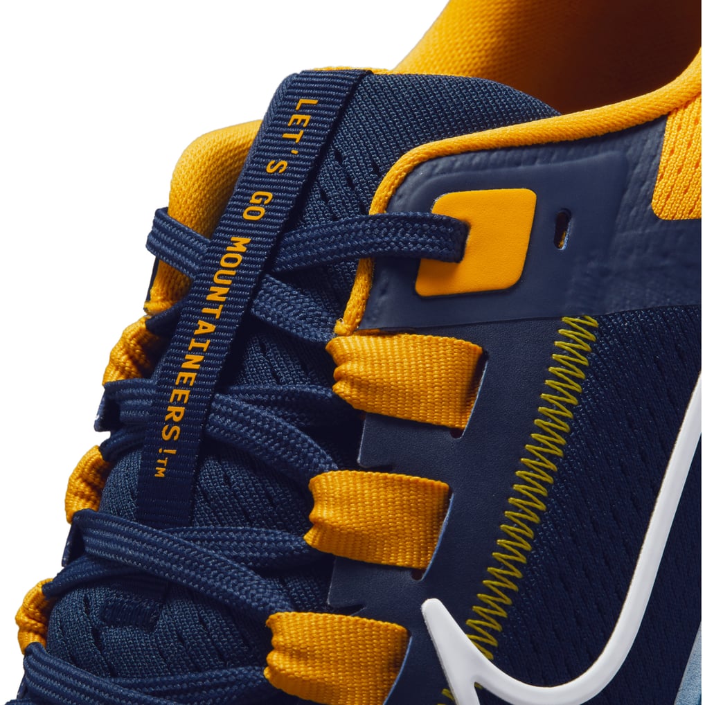 West Virginia Mountaineers Nike Unisex Zoom Pegasus 38  display picture 1