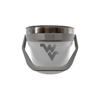 West Virginia Mountaineers 7.2L Double Wall Ice Bucket
