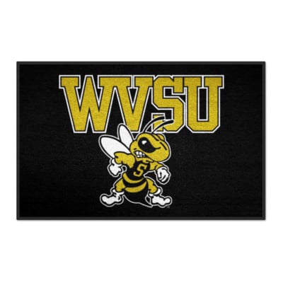 West Virginia State Yellow Jackets Logo Brands 19" x 30" Starter Mat