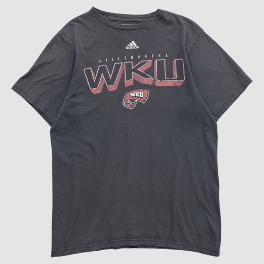Western Kentucky Hilltoppers Adidas 2010s T-shirt - Black - XS by Fanatics Real Vintage