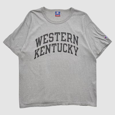 Western Kentucky Hilltoppers Champion 2000s T-shirt - Heather Gray - XL by Fanatics Real Vintage