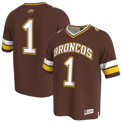 Western Michigan Broncos GameDay Greats Unisex Lightweight Collegiate Football Fashion Jersey - Brown