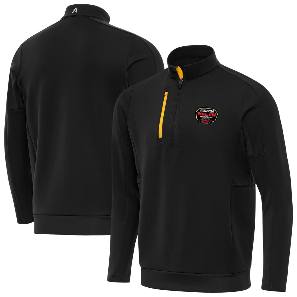  Whelen Modified Tour Merchandise Antigua Generation Quarter-Zip Top - Black