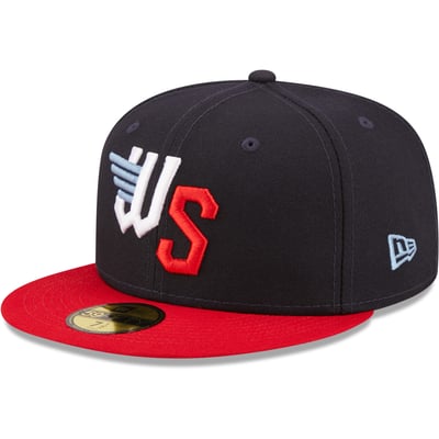 Wichita Wind Surge New Era Authentic Collection Road 59FIFTY Fitted Hat - Navy