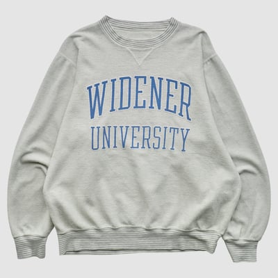 Widener Pride Gear For Sports 90s Pullover Sweatshirt - White - L by Fanatics Real Vintage