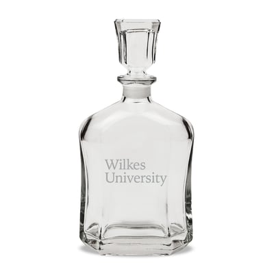 Wilkes Colonels 23.75oz. Crystal Whisky Decanter