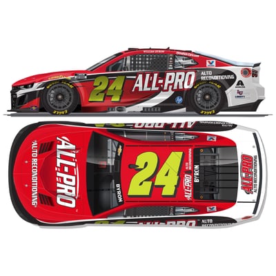 William Byron Action Racing 2026 #24 ALL-PRO 1:24 Regular Paint Die-Cast Chevrolet Camaro ZL1