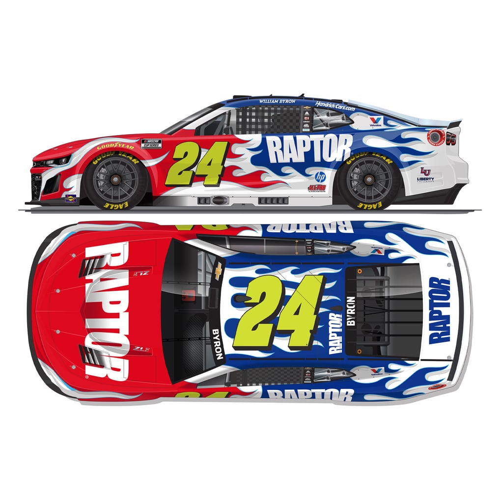 Action Racing William Byron 2026 #24 Raptor 1:24 Elite Die-Cast ...