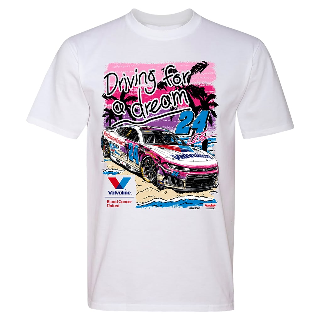 William Byron Classic Ink Valvoline T-Shirt - White