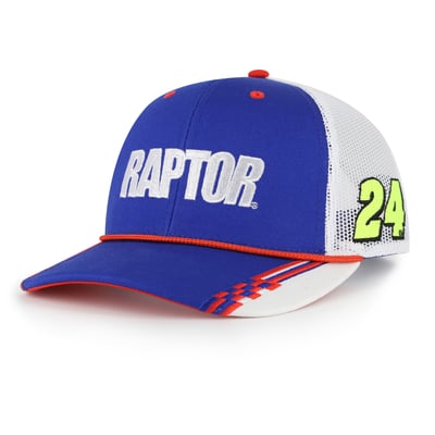 William Byron The Game Checkered Bill Rope Adjustable Hat - Royal