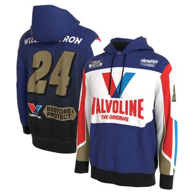 William Byron ProSphere Youth Valvoline Hoodie - Blue