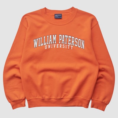 William Patterson Pioneers MV Sport 2000s Pullover Sweatshirt - Orange - XXS by Fanatics Real Vintage