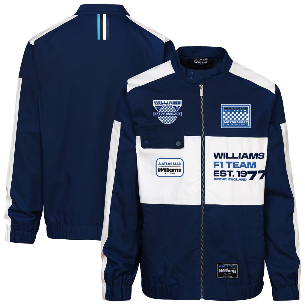 Williams Racing Outerstuff Men's Full-Zip Jacket - Navy
