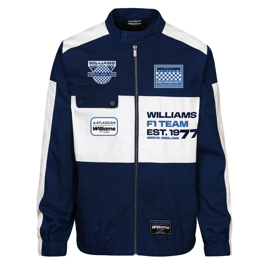 Williams Racing Outerstuff Men's Full-Zip Jacket - Navy
