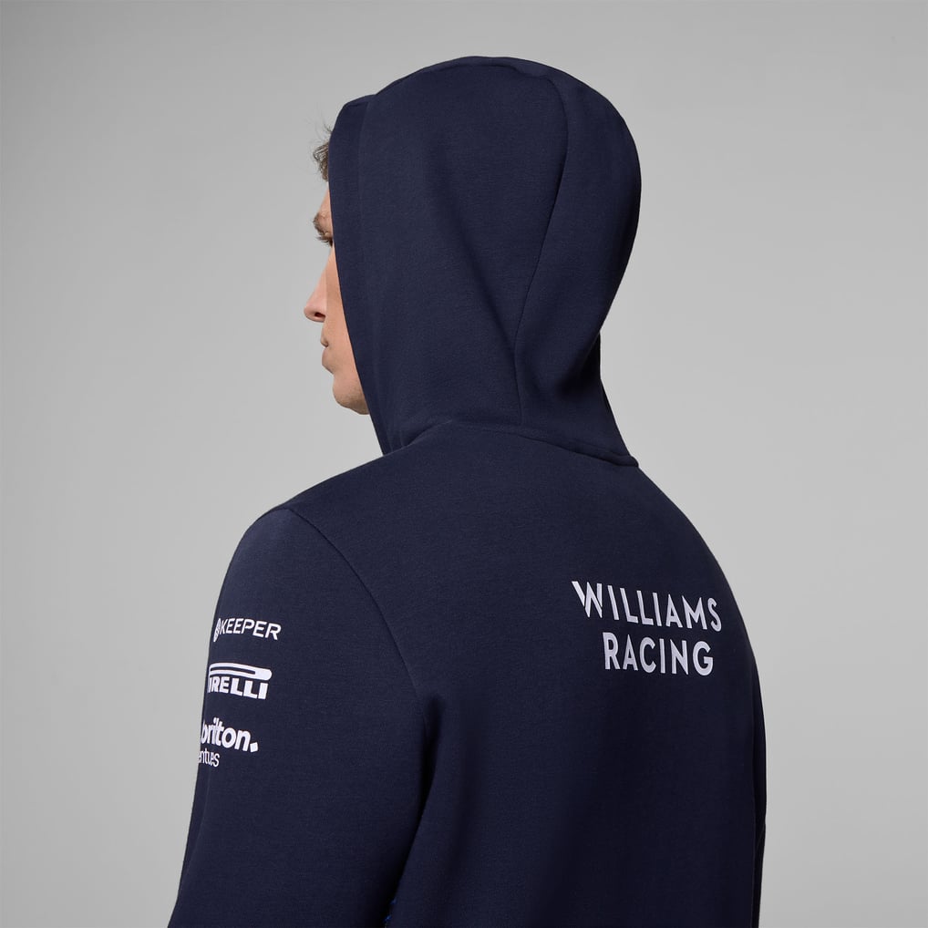 Williams Racing Puma F1 2025 Replica Pullover Hoodie - Navy