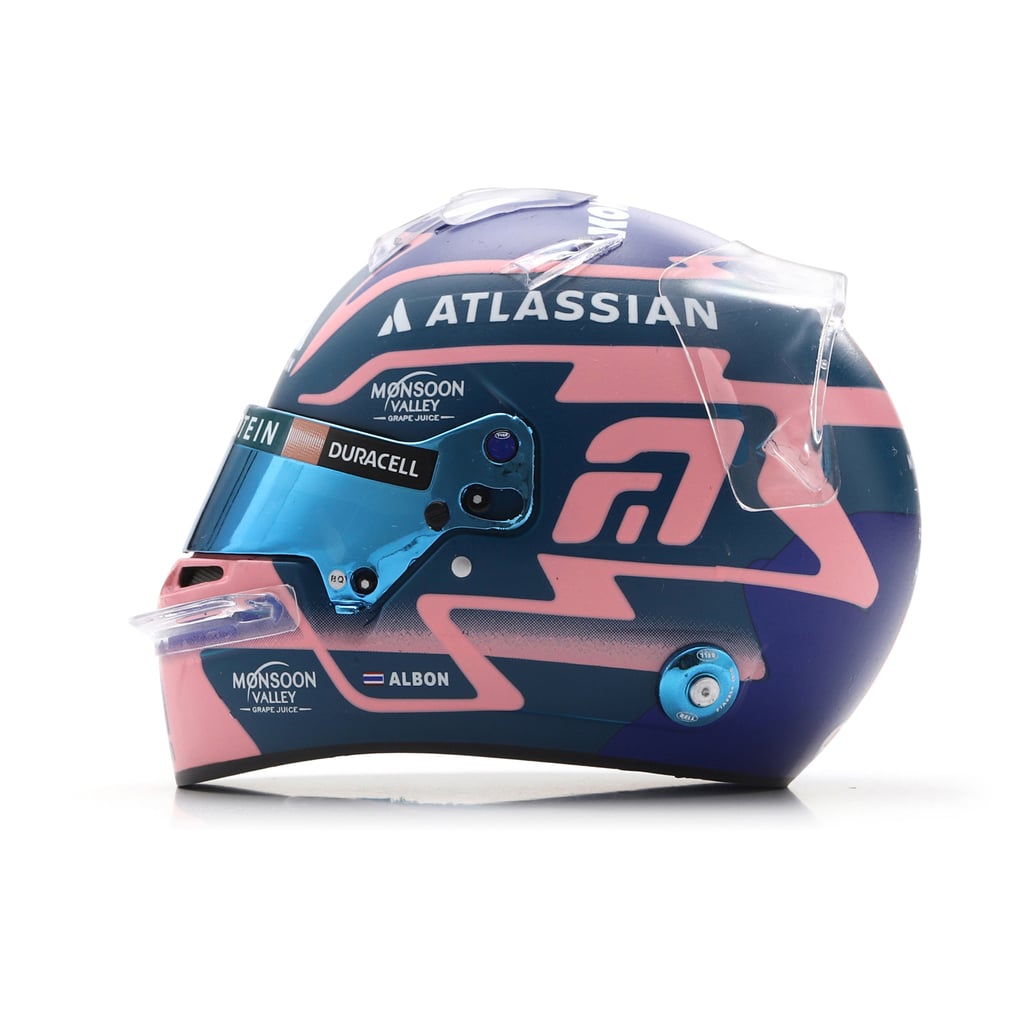  Williams Racing Spark Models Alexander Albon 2025 1:5 Scale Mini Helmet