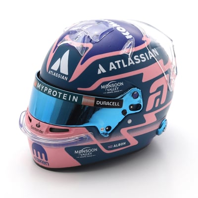  Williams Racing Spark Models Alexander Albon 2025 1:5 Scale Mini Helmet