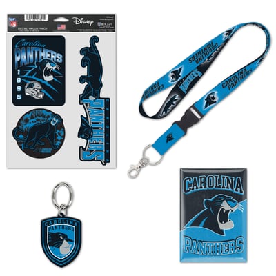 Carolina Panthers WinCraft Disney x NFL Bagheera Fan Pack