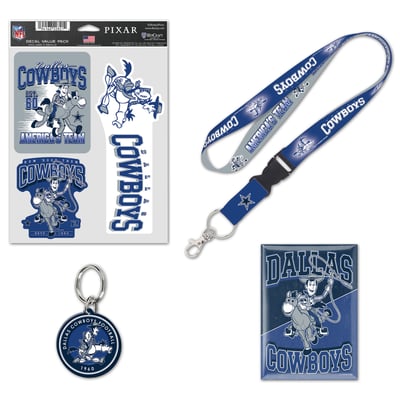 Dallas Cowboys WinCraft Disney x NFL Woody Fan Pack