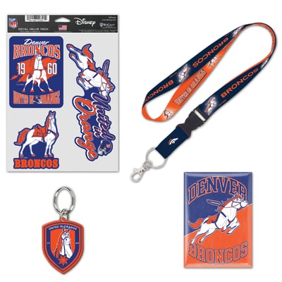 Denver Broncos WinCraft Disney x NFL Maximus Fan Pack