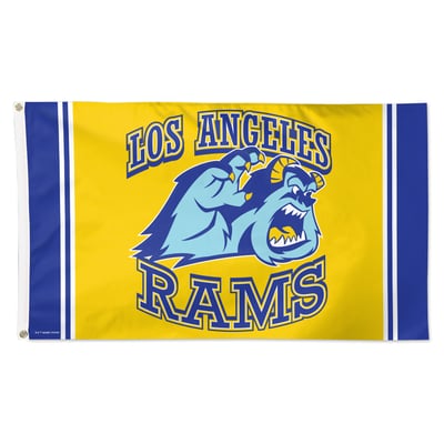 Los Angeles Rams WinCraft Disney x NFL Sulley 3' x 5' Single-Sided Deluxe Flag