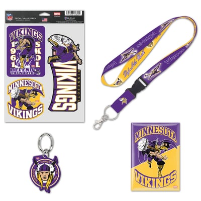 Minnesota Vikings WinCraft Disney x NFL Thor Fan Pack