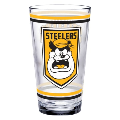 Pittsburgh Steelers WinCraft Disney x NFL Pete 16oz. Pint Glass